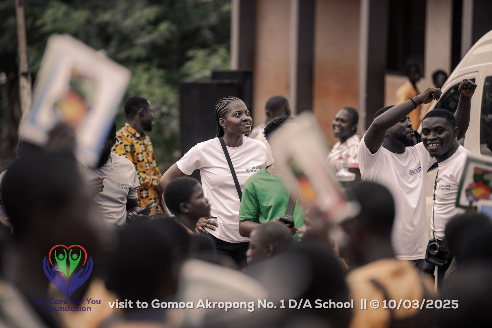 Gomoa Akropong visit photo